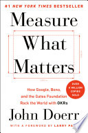 Measure What Matters cover